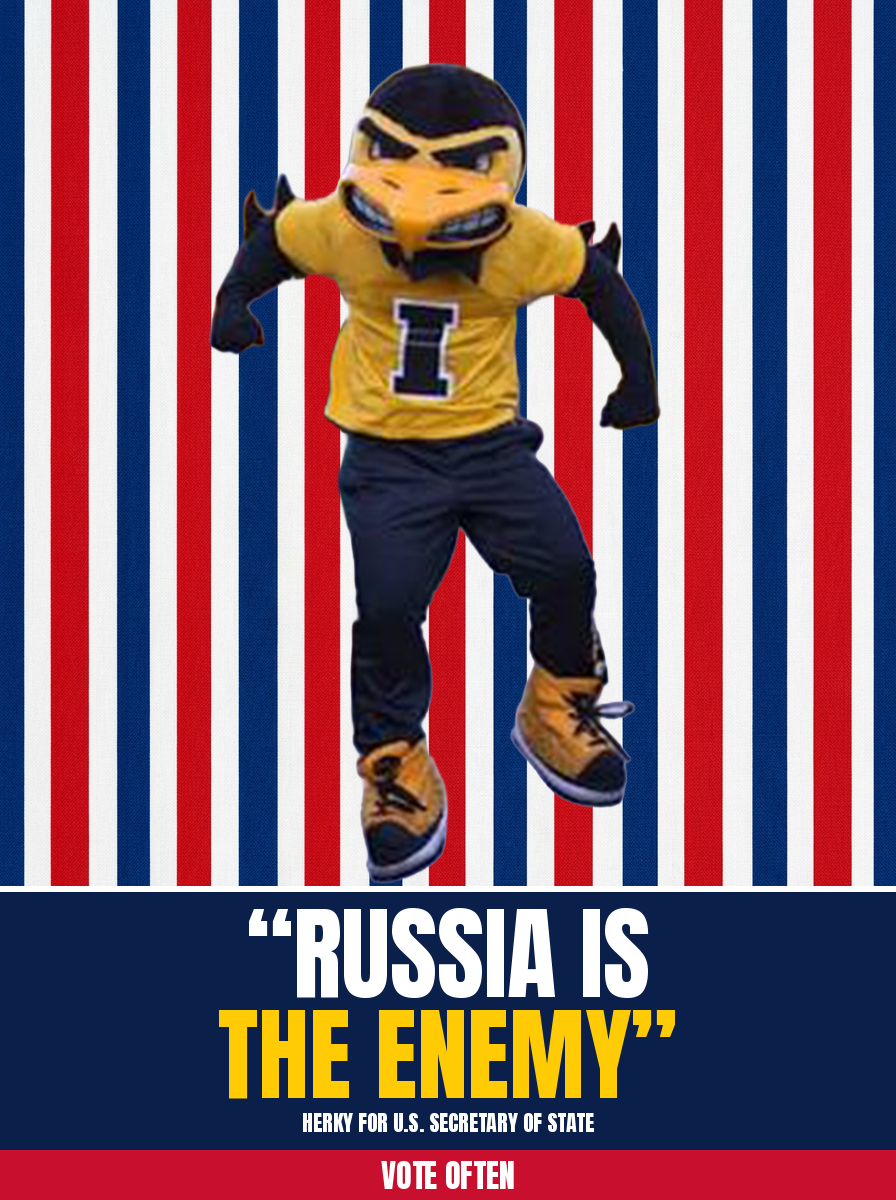 Herky the Hawk, Iowa