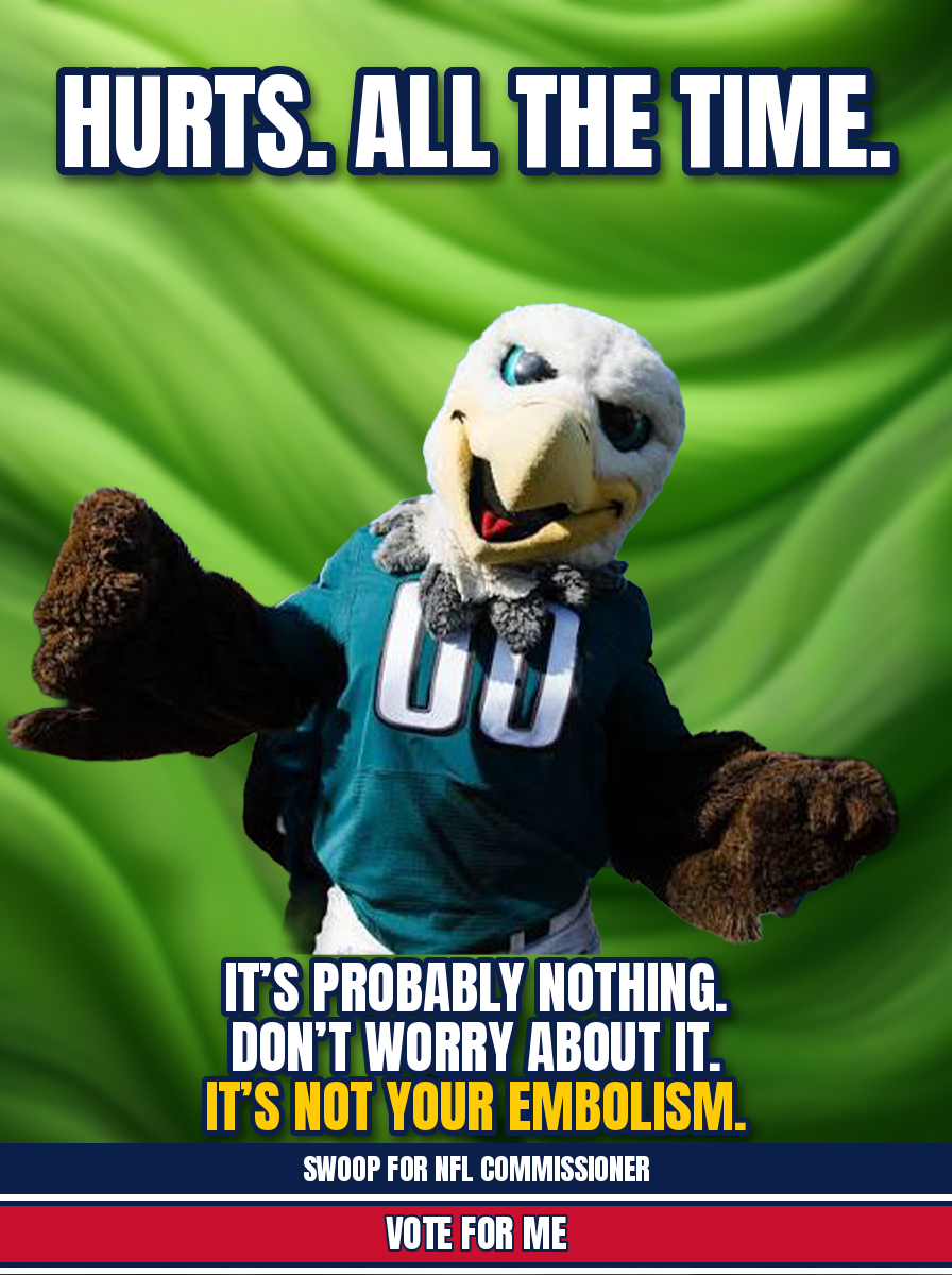 Swoop, Philadelphia Eagles